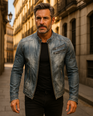 ALESSIO | Chaqueta vaquera de temporada.