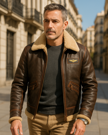 GUSS | Chaqueta clasica de piloto.