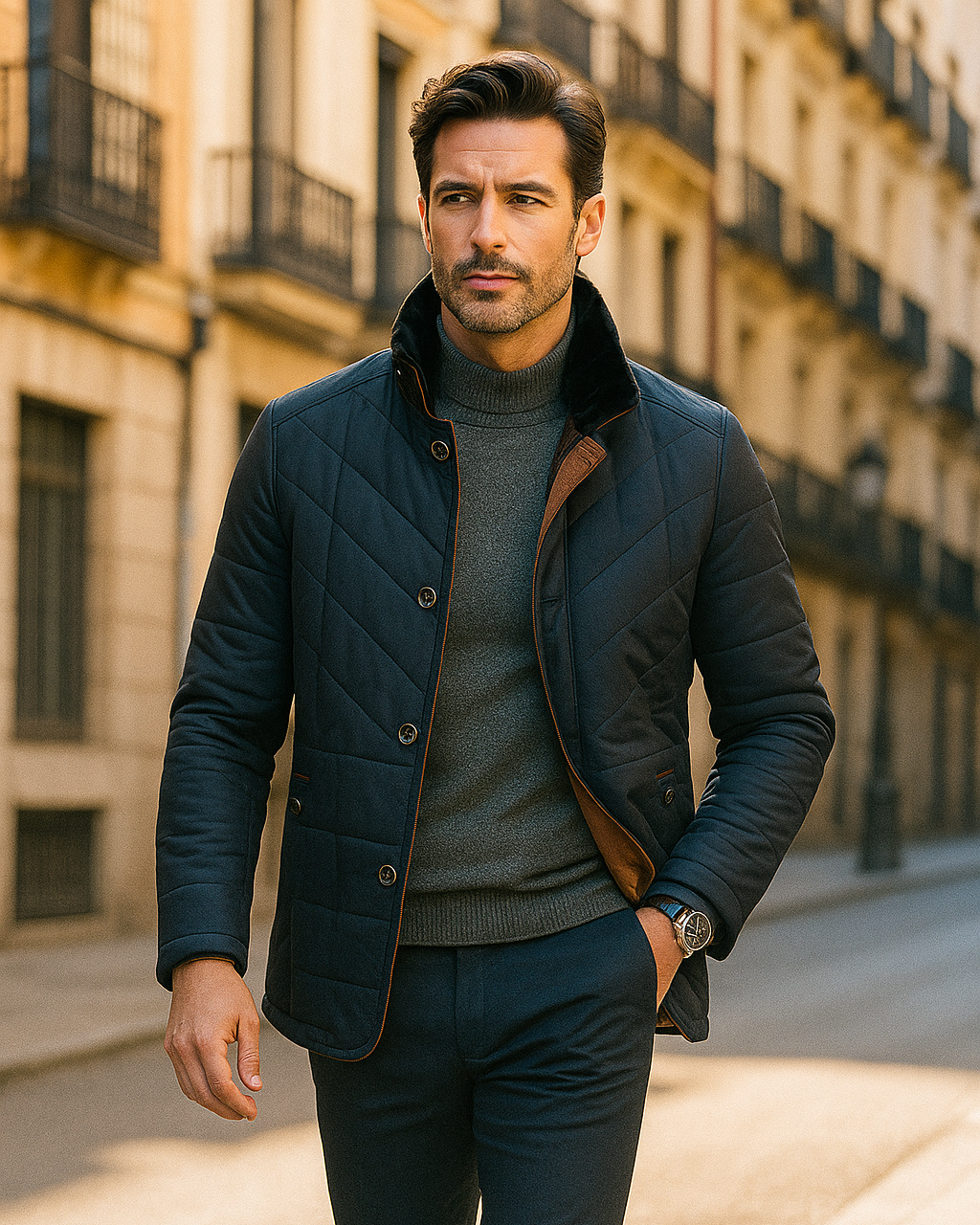 MASSIMO | Chaqueta lujosa de temporada.